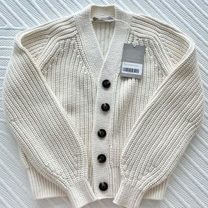 Everlane Textured Cotton Cardigan [XS] NWT